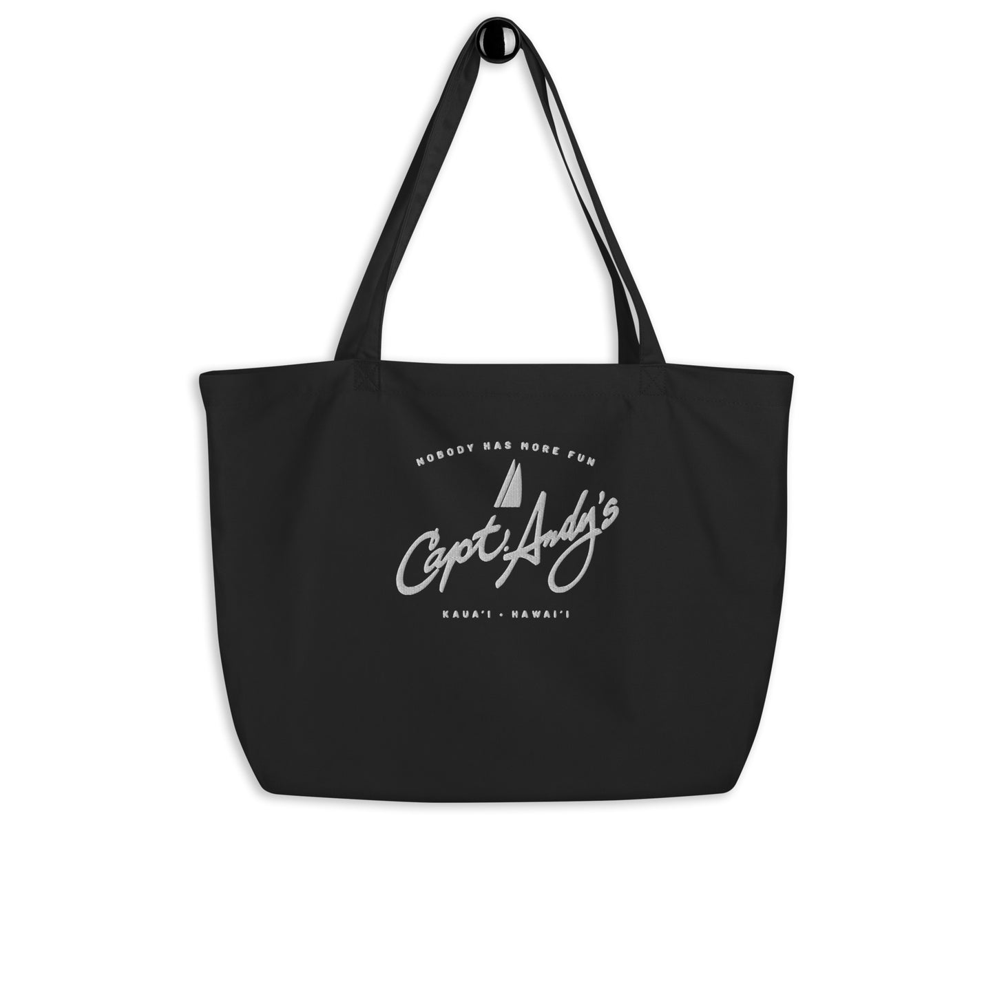 Captain Andy’s "Nobody Has More Fun" Organic Tote Bag