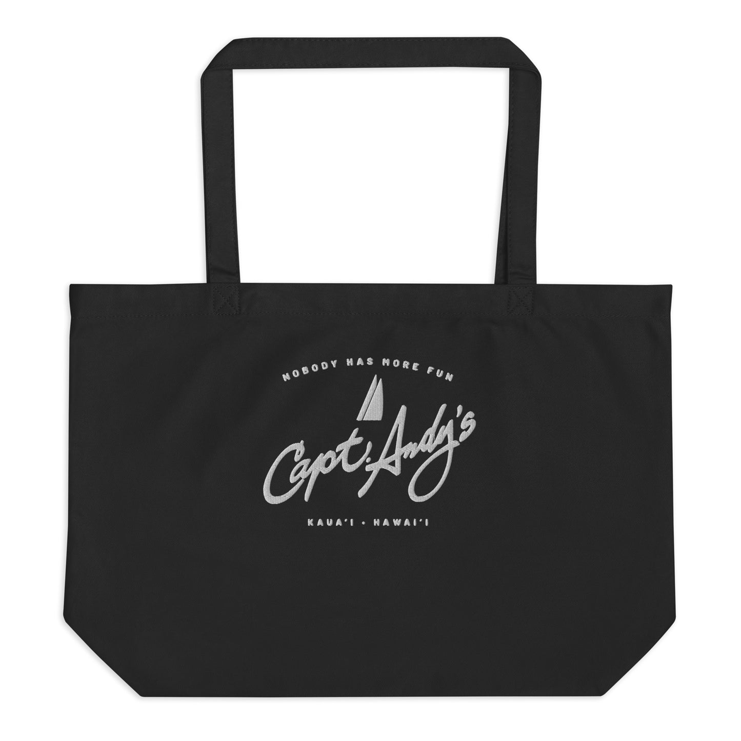 Captain Andy’s "Nobody Has More Fun" Organic Tote Bag