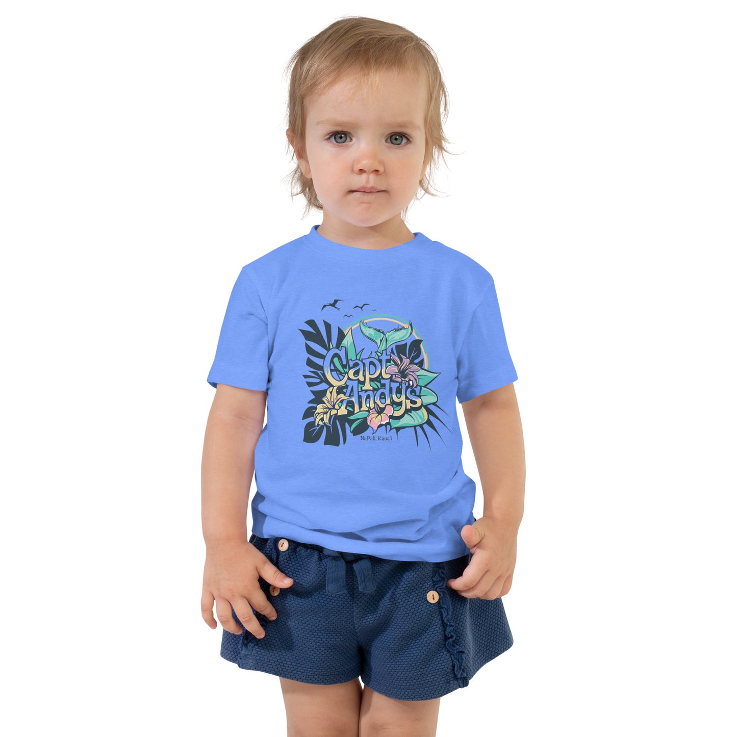 Toddler Whale Tale Short Sleeve Tee