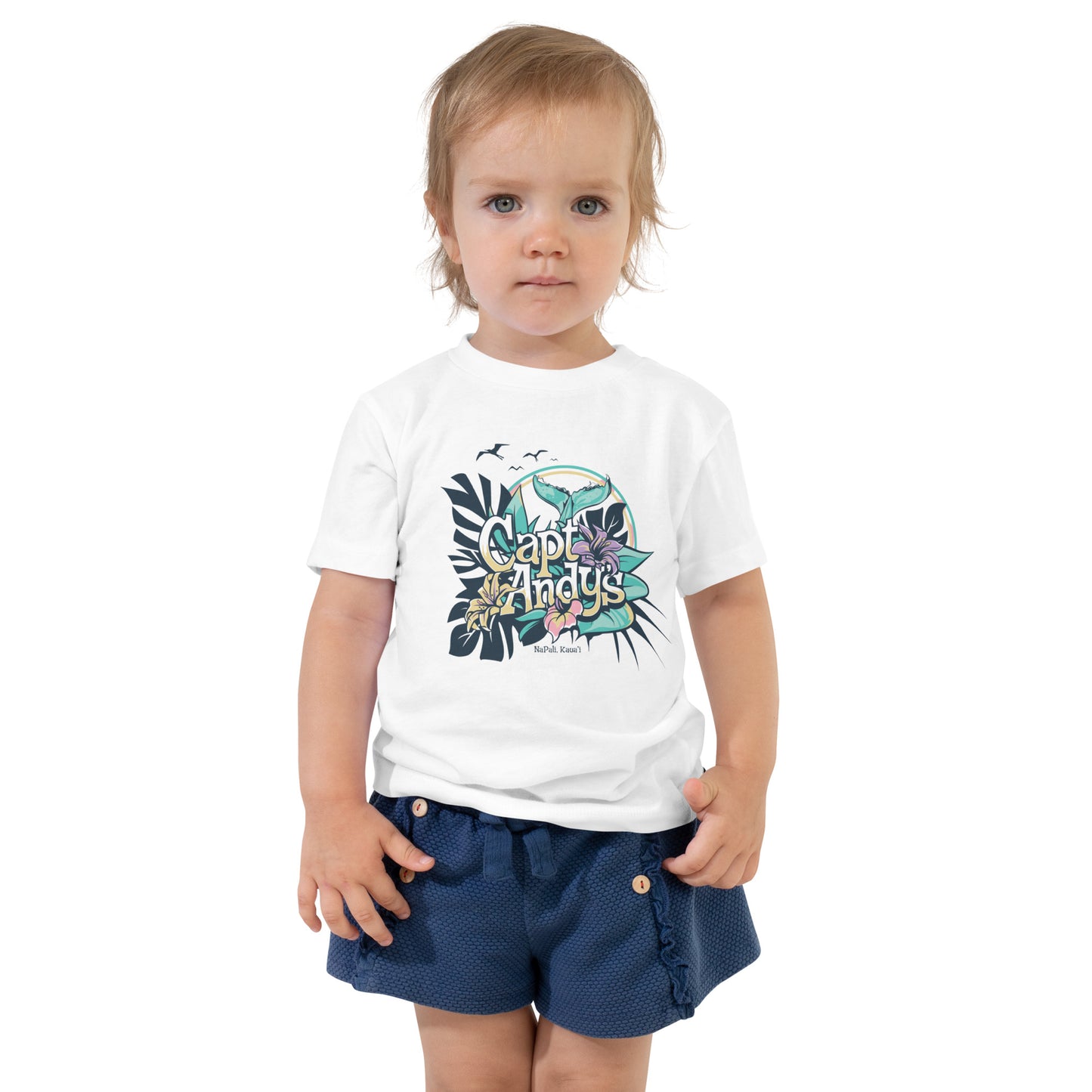 Toddler Whale Tale Short Sleeve Tee