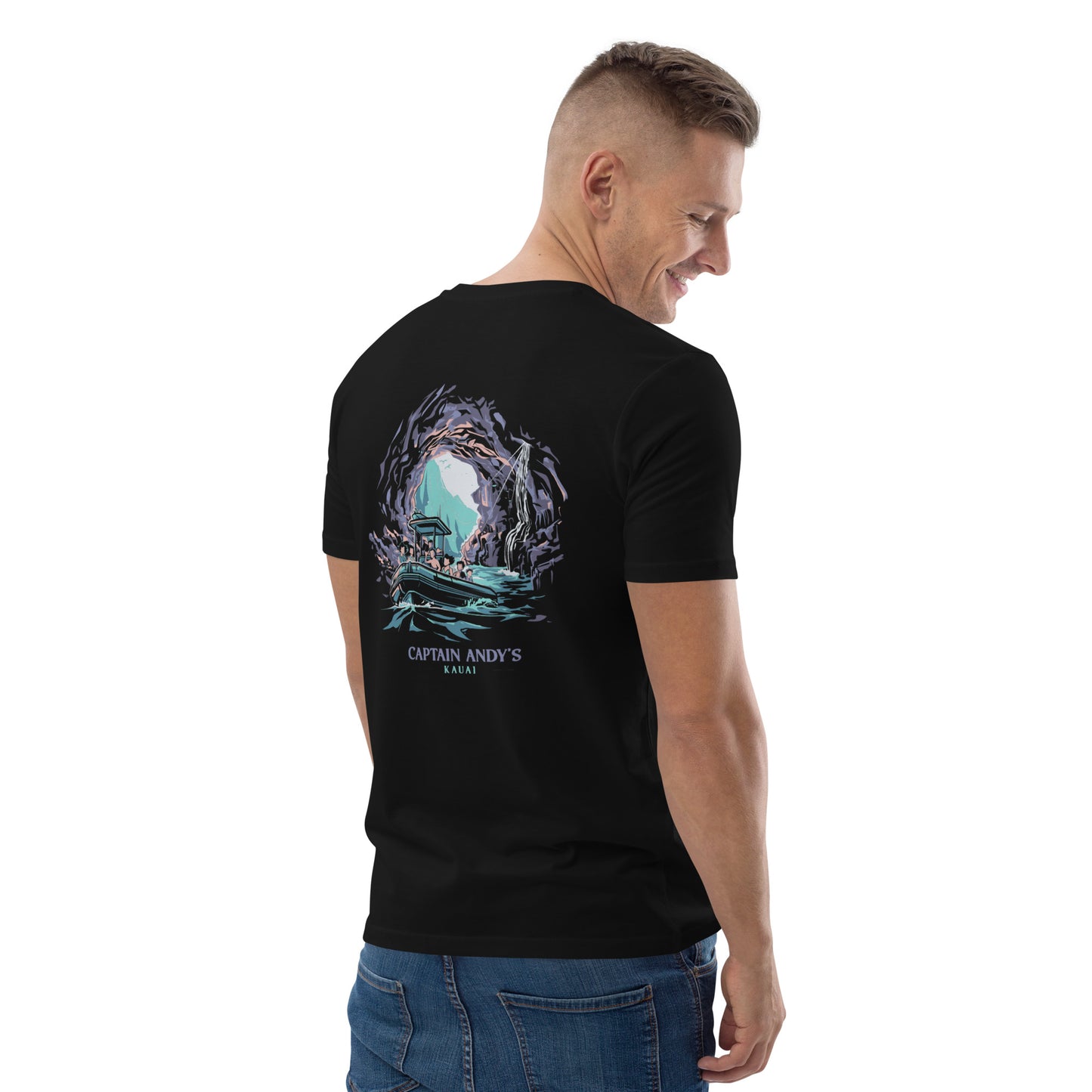 Unisex Na Pali Cave Organic Tee