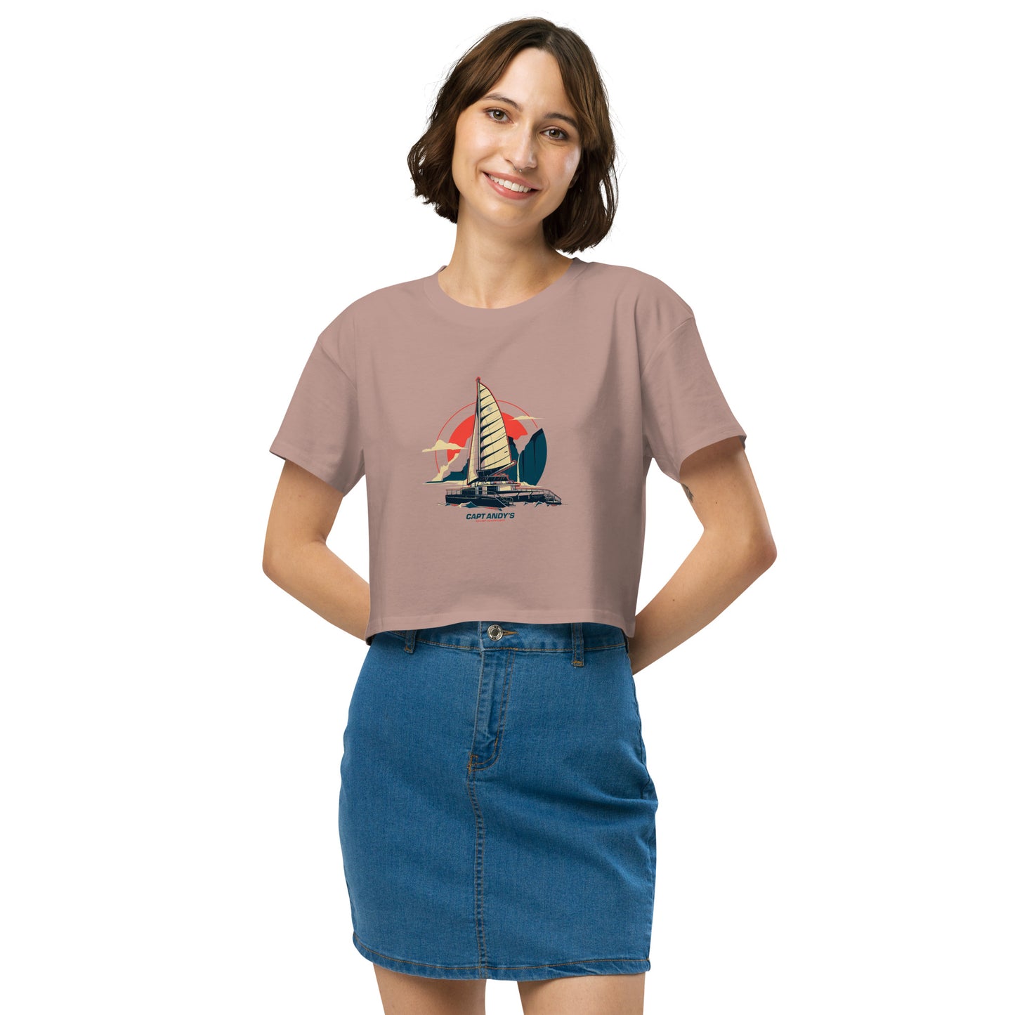 Catamaran Breeze Crop Top